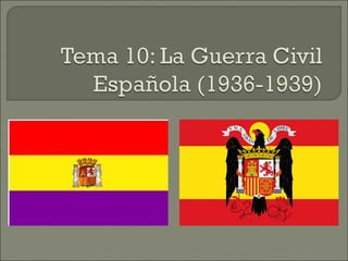 2 Bach. Guerra Civil Española, Historia de España