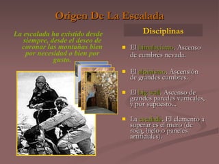 Tema 10 la escalada PPT