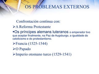 En 1520 partiu cara a Alemaña, no medio dun malestar crecente da poboación, que estalou en diversas revoltas:
