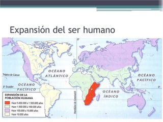 Expansión del ser humano
 