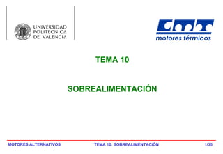 /35 TEMA 10 SOBREALIMENTACIÓN 