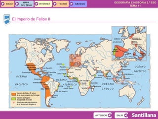 El imperio de Felipe II 