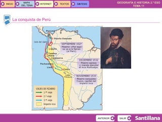 La conquista de Perú 