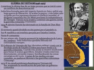  MILITARIZACIÓN DE LOS BLOQUESEl bloque occidental fundó en 1949 una alianza miliar Organización del Tratado del Atlántico Norte (OTAN). Objetivo organizar la defensa de los países firmantes ( Estados Unidos, Reino Unido, Francia, Canadá, Italia, Bélgica, Países Bajos, Luxemburgo, Portugal, Noruega, Dinamarca e Islandia). Más tarde se incorporaron otros países ( Grecia, Turquía, la República Federal Alemana, España y diez países ex comunistas). El bloque oriental constituyó, en 1955, el Pacto de Varsovia alianza militar integrada por la URSS y por todos los países de Europa Oriental, excepto Yugoslavia.1961 Berlín volvió a ser escenario de confrontación. 13 de agosto  el Gobierno comunista de la República Democrática Alemana ordenó construir un muro de cemento que atravesara la ciudad de norte a sur e incomunicara los dos sectores. El muro de Berlín símbolo del “telón de acero”, que separó el mundo comunista y el mundo capitalista hasta su caída , en 1989.