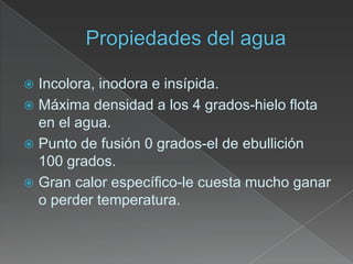 esquema de naturales la hidrosfera | PPTX
