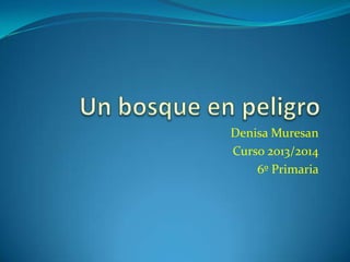 Denisa Muresan
Curso 2013/2014
6º Primaria
 