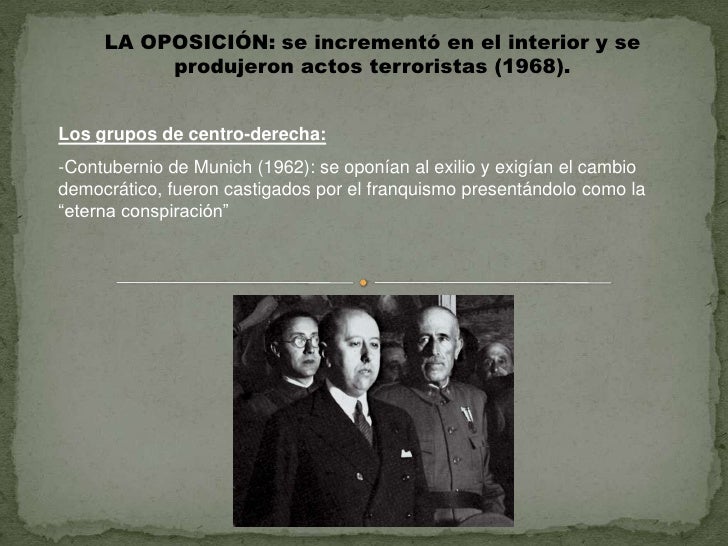 Tema 11.3 el 2º franquismo. la oposición política al régimenjesúsa…
