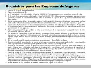 Tema 11. empresas de seguro y reaseguro | PPT