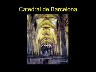 Tema 11. El Gótico español. 15
Catedral de Barcelona
 