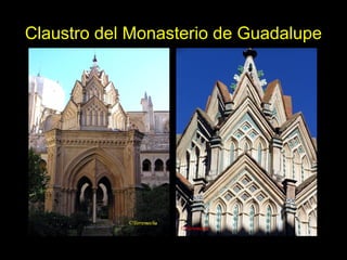 Tema 11. El Gótico español. 29
Claustro del Monasterio de Guadalupe
 