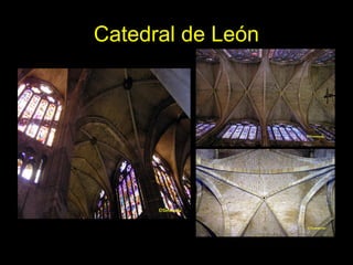 Tema 11. El Gótico español. 8
Catedral de León
 