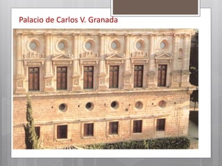 Palacio de Carlos V. Granada
 