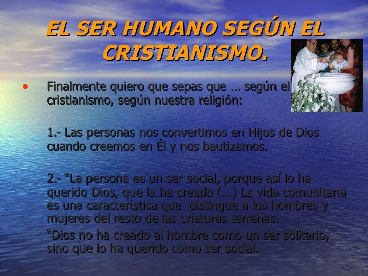 La dimensión religiosa y social del ser humano