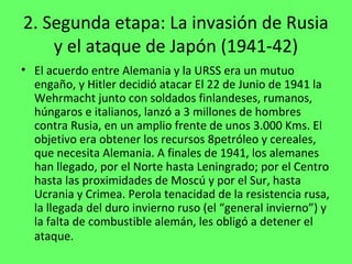 Tema 11 SEGUNDA GUERRA MUNDIAL | PPT