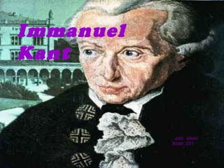 Immanuel Kant jesús  gómez  febrer  2011 