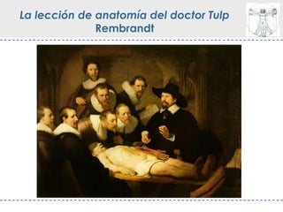 La lección de anatomía del doctor Tulp
Rembrandt
 