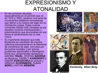 EXPRESIONISMO MUSICAL