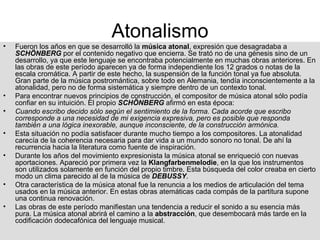 EXPRESIONISMO MUSICAL