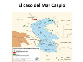El caso del Mar Caspio
 