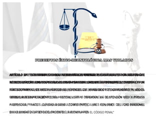 ARTÍCULO 20°. "SON CONTRARIOS A LA MORAL MÉDICA" ORDINAL F; PERMITIR A PERSONAS EXTRAÑAS
AL ACTO MÉDICO, PRESENCIARLOS INNECESARIAMENTE. ORDINAL G; PERMITIR LA EXHIBICIÓN AL
PÚBLICO PROFANO, DE ACTOS MÉDICOS, QUIRÚRGICOS QUE HAYAN SIDO FOTOGRAFIADOS O FILMADOS.
ORDINAL H; DERIVAR PACIENTES DEL HOSPITAL U OTRAS DEPENDENCIAS DE ATENCIÓN MÉDICA PÚBLICA
A SERVICIOS PRIVADOS, CLÍNICAS O CONSULTORIOS PARTICULARES CON FINES DE LUCRO PERSONAL,
SALVO MANDATO EXPRESO DEL PACIENTE O SUS FAMILIARES
ARTÍCULO 27°. "OFERTA DE SERVICIOS PROFESIONALES" ORDINAL E; LAS PLACAS EXTERIORES DE LOS
MÉDICOS EN CONSULTORIOS Y CLÍNICAS, INDICARÁN SOLAMENTE LOS DATOS ESTABLECIDOS...
ARTÍCULO 23°. "INTRUSISMO" ORDINAL 1,2; DENTRO DEL EJERCICIO MÉDICO SIGNIFICA EL MÉDICO QUE
INTENTA EJERCER UNA ESPECIALIDAD PARA LA CUAL NO ESTÁ DEBIDAMENTE PREPARADO NI
RECONOCIDO
ARTÍCULO 72°.SOBRE EL DERECHO QUE TIENE EL PACIENTE DE SER INFORMADO
ARTÍCULO 107°. "DEBERES DE CONFRATERNIDAD" LOS MÉDICOS ESTÁN EN LA OBLIGACIÓN DE
MANTENER RECÍPROCA COLABORACIÓN. ESTÁ PROHIBIDO DESACREDITAR A UN COLEGA Y HACERSE
ECO DE MANIFESTACIONES U OPINIONES, CAPACES DE PERJUDICARLO MORALMENTE Y, EN EL
EJERCICIO DE LA PROFESIÓN
ARTÍCULO 241°. "EL INCUMPLIMIENTO A LOS ARTÍCULOS PRECEDENTES COMETIDOS POR IGNORANCIA,
NEGLIGENCIA IMPERICIA O MALA FE, DEBIDAMENTE COMPROBADOS, SERÁN OBJETO DE SANCIONES POR
PARTE DE TRIBUNALES DISCIPLINARIOS DE LOS COLEGIOS DE MÉDICOS Y DE LA FEDERACIÓN MÉDICA
VENEZOLANA, LOS CUALES PODRÁN RECOMENDAR Y TRAMITAR, LA SUSPENSIÓN DEL EJERCICIO
PROFESIONAL ANTE LOS ORGANISMOS COMPETENTES, SIN PERJUICIO DE LAS SANCIONES
ESTABLECIDAS EN LA LEY DE EJERCICIO DE LA MEDICINA Y EN EL CÓDIGO PENAL"
 