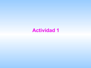 Actividad 1 