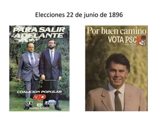 Elecciones 22 de junio de 1896
 
