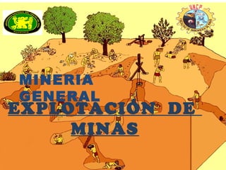 MINERIA 
GENERAL 
EXPLOTACIÓN DE 
MINAS 
 