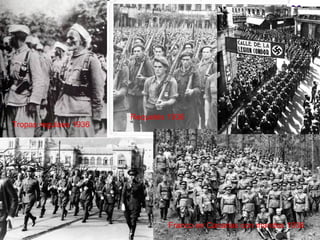 Requetés 1936
Tropas regulaes 1936




                                Franco en Canarias con mandos 1936
 
