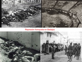 Represión franquista en Badajoz
 