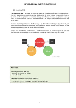 Introducción a Cake PHP Framework | PDF