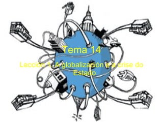 Tema 14 Lección 1. A globalización e a crise do Estado 