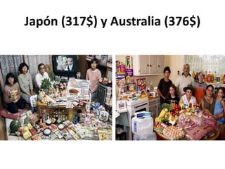 Japón (317$) y Australia (376$)
 