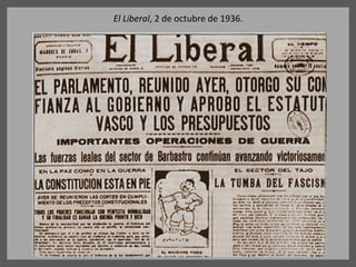 El Liberal, 2 de octubre de 1936.
 