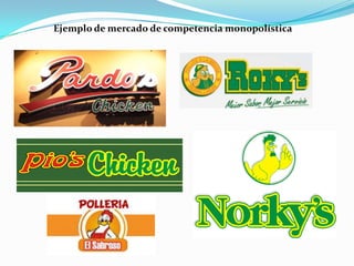 Ejemplo de mercado de competencia monopolística

 