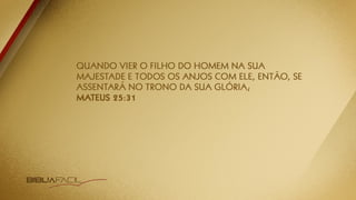 NOVO ESTUDO DO APOCALIPSE: TEMA 15 | A volta de JESUS