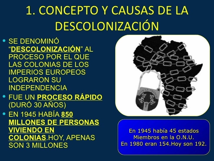 Tema 14 la descolonización y el tercer mundo