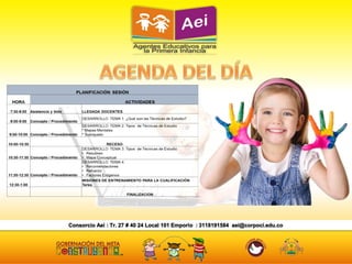 TÉCNICAS DE ESTUDIO (Para agentes educativos)