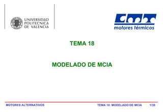 /38 TEMA 18 MODELADO DE MCIA 