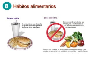 Hábitos alimentarios 8 
