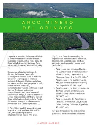 Situación Ambiental de Venezuela: Arco Minero del Orinoco