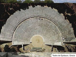 Teatro de Epidauro. Grecia
 