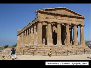 Templo de la Concordia. Agrigento. Italia
 