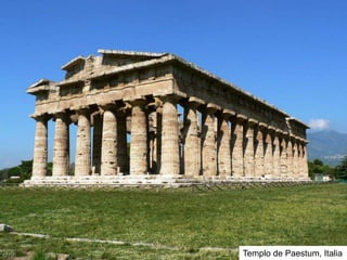 Templo de Paestum, Italia
 