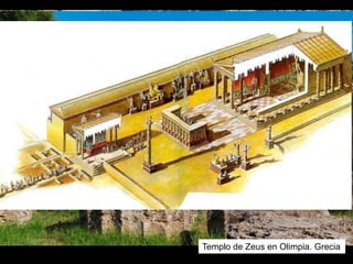 Templo de Zeus en Olimpia. Grecia
 