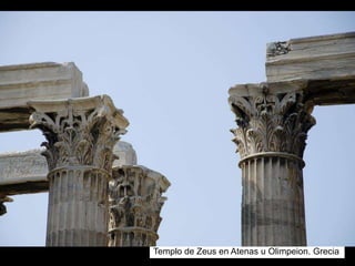 Templo de Zeus en Atenas u Olimpeion. Grecia
 