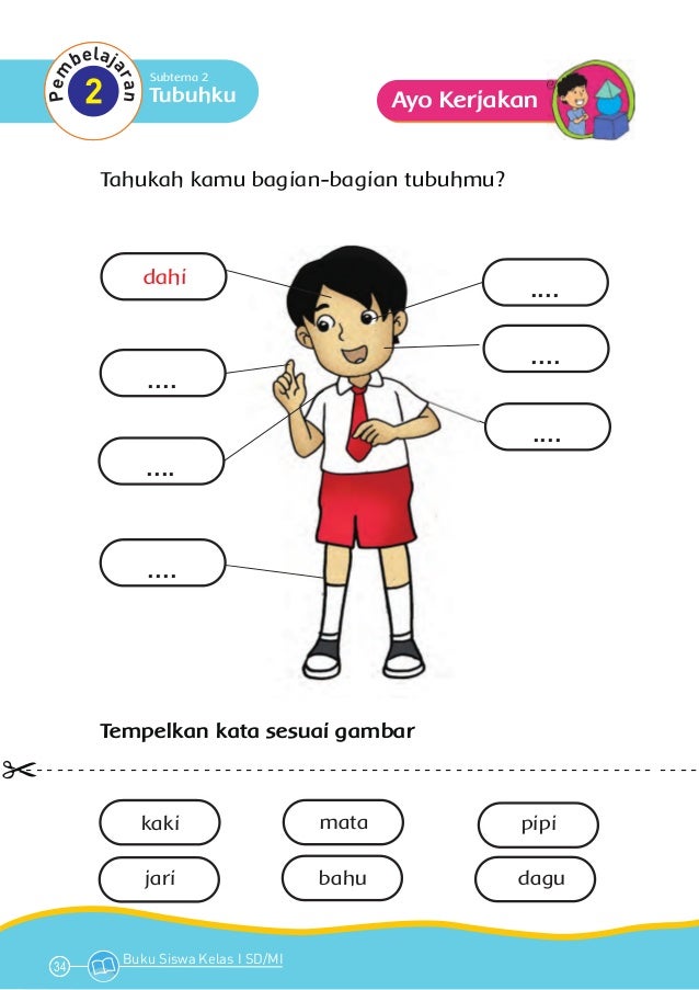 Tema 1 diriku kelas 1 Tema 1 diriku kelas 1