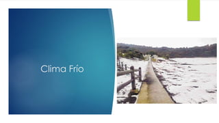 Clima Frío
 