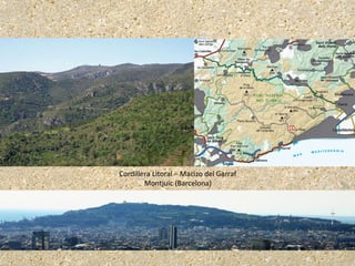 Cordillera Litoral – Macizo del Garraf
Montjuic (Barcelona)
 