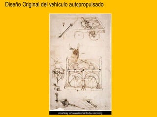 Diseño Original del vehículo autopropulsado
 