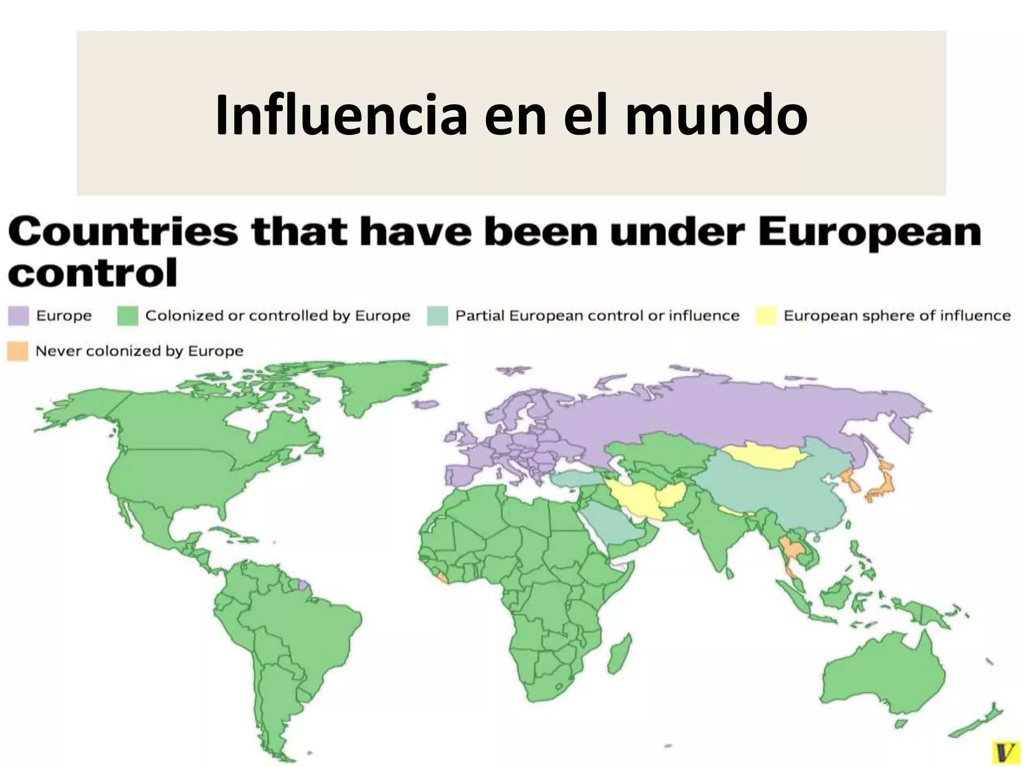 Influencia en el mundo
 